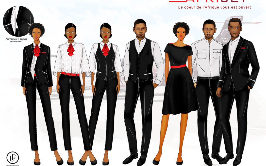 La Compagnie aérienne Afrijet dévoile ses nouveaux uniformes pour l’ensemble de son personnel